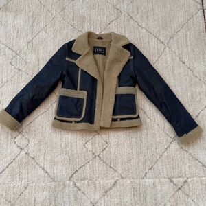 EMC Navy and Tan Jacket